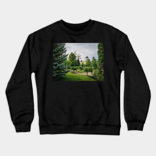 Curchi Monastery garden Crewneck Sweatshirt